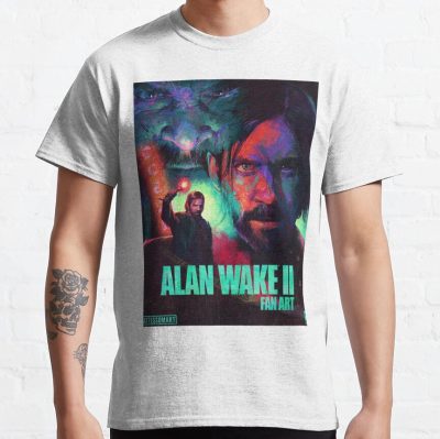 Alan Wake Fan Art T Shirt - Alan Wake Store